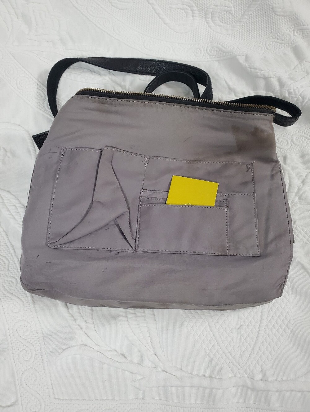 3 Women’s Leather Crossbody Bags - Fossil Black, Jack George Brown, Born Tan - Picture 15 of 16